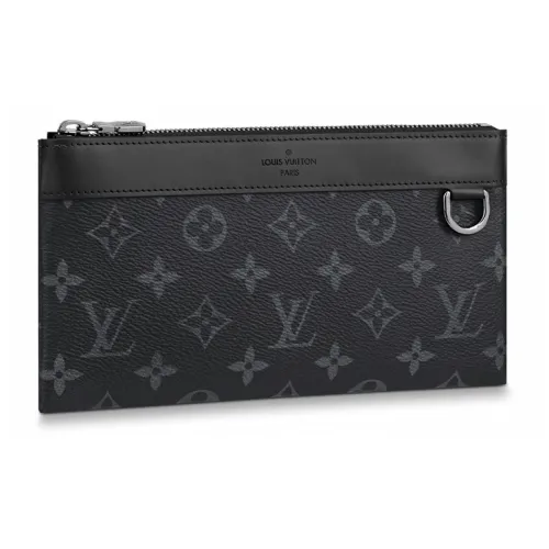 LOUIS VUITTON Discovery Pochette Monogram Eclipse PM Black