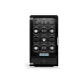 12 Watch Slots-Black Enamel Coating+Black Leather