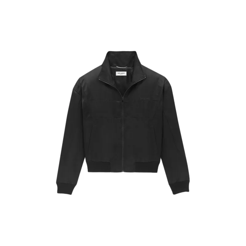 SAINT LAURENT Zip Up Teddy Jacket-1