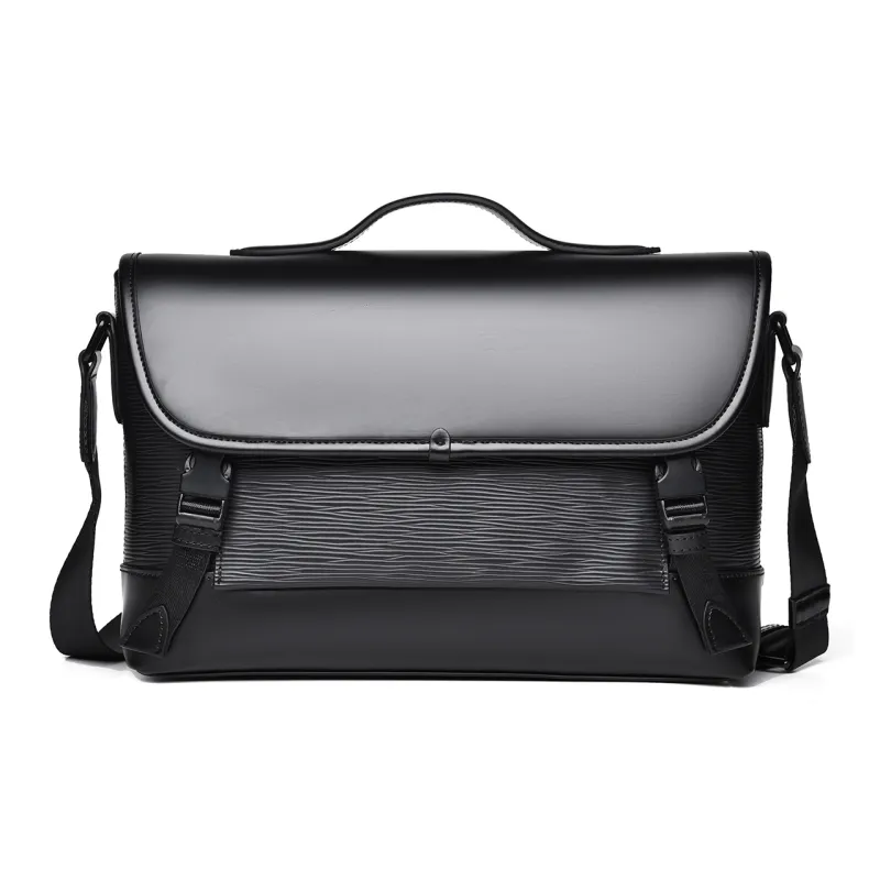 Ceion Keust Pvc Men's Shoulder Bag Crossbody Bag Medium Size Men's-0