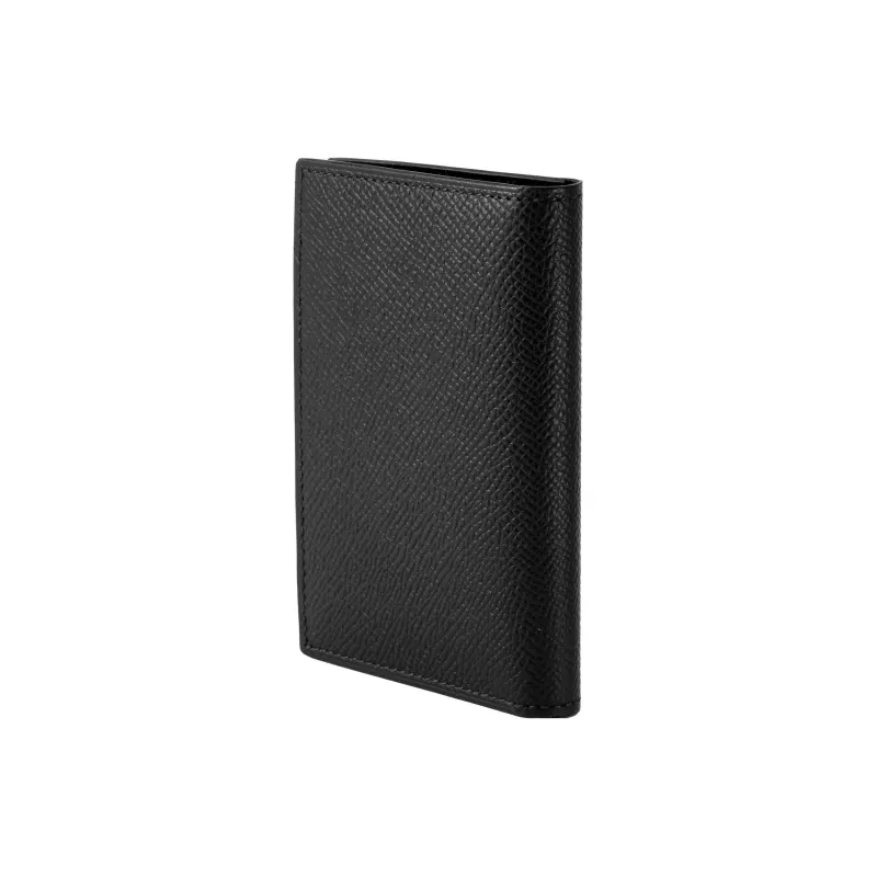 HERMES MC2 Euclide Epsom Calfskin Coin Purse, Card Holder Men's Noir Black-1