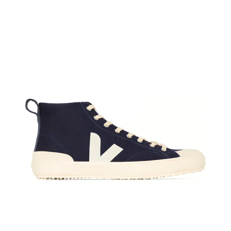 VEJA Nova High-Top Stylish Skateboarding Shoes Unisex Dark Blue-1