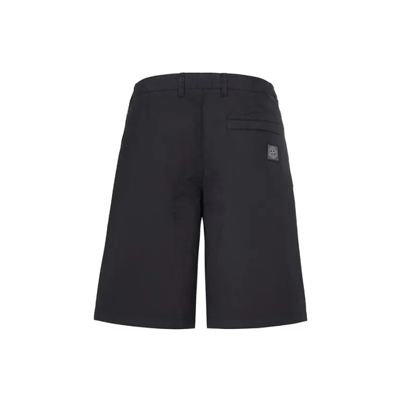 STONE ISLAND Casual Shorts Men's Black-1