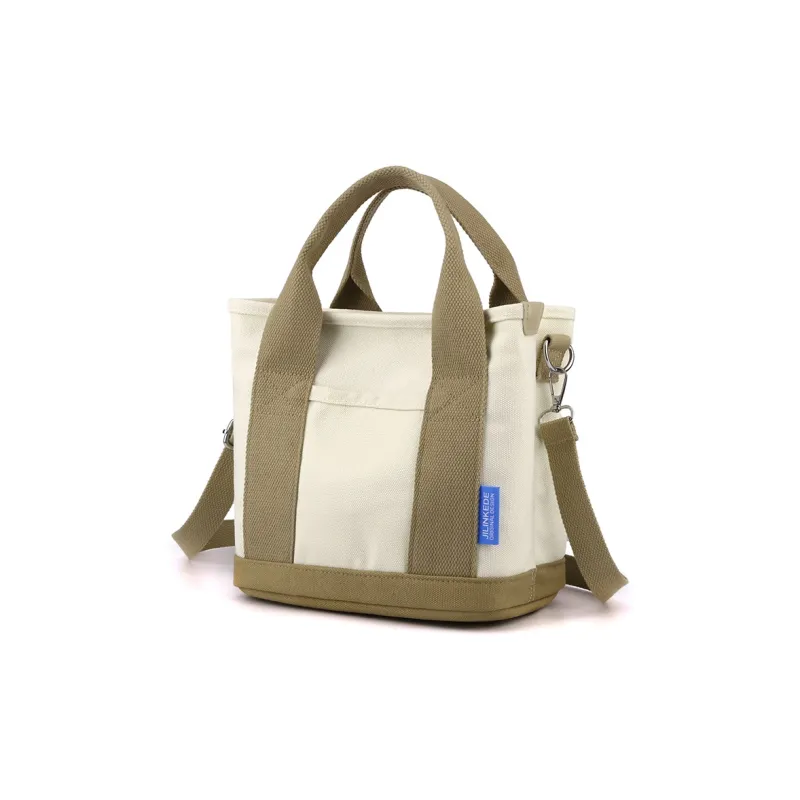 NIGEER Canvas Canvas Bag Shoulder Bag Crossbody Bag Handbag Regular Women's Brown/Khaki/Gray/Pink/Dark Blue-3