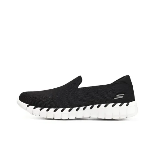 Skechers Brown 2 Cushioning Anti Slip And Wear Resistant Low Top Casual Shoes Women's Black