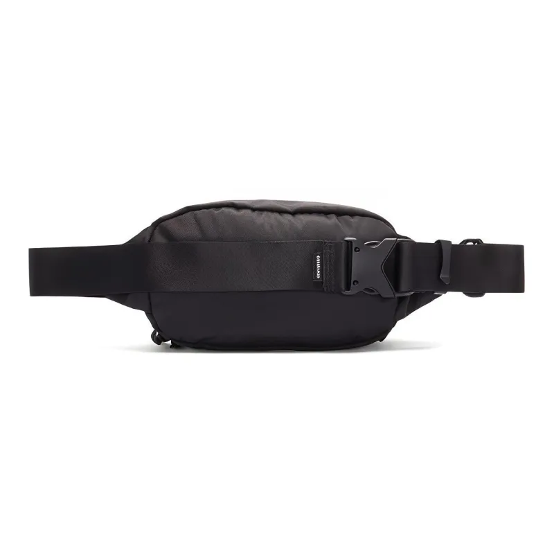 Converse Polyester Shoulder Bag, Crossbody Bag, Sling Bag, Fanny Pack Regular Unisex Black-4