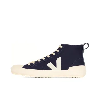VEJA Nova High-Top Stylish Skateboarding Shoes Unisex Dark Blue