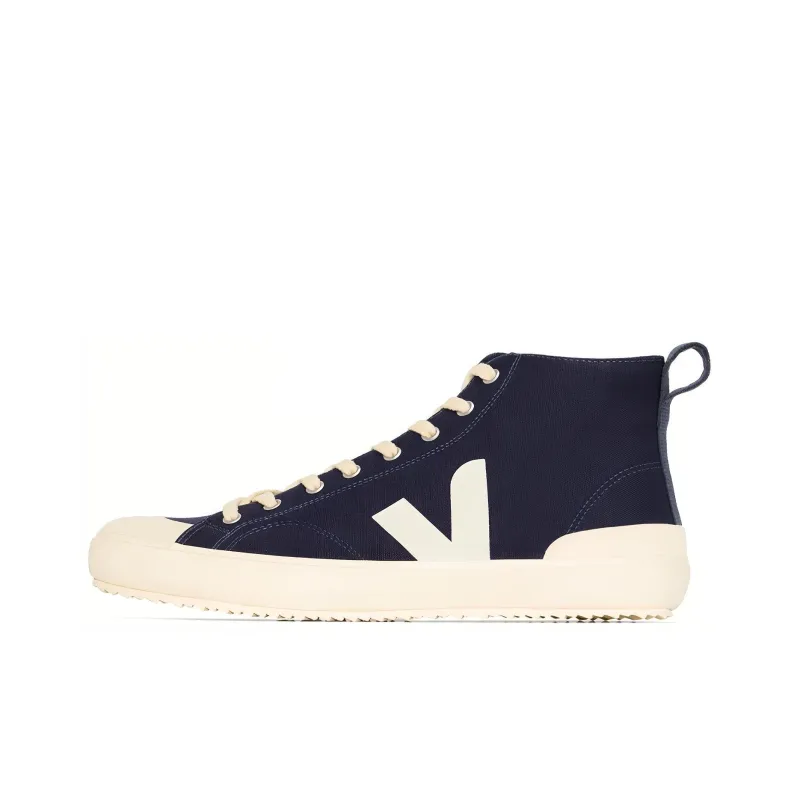 VEJA Nova High-Top Stylish Skateboarding Shoes Unisex Dark Blue-0