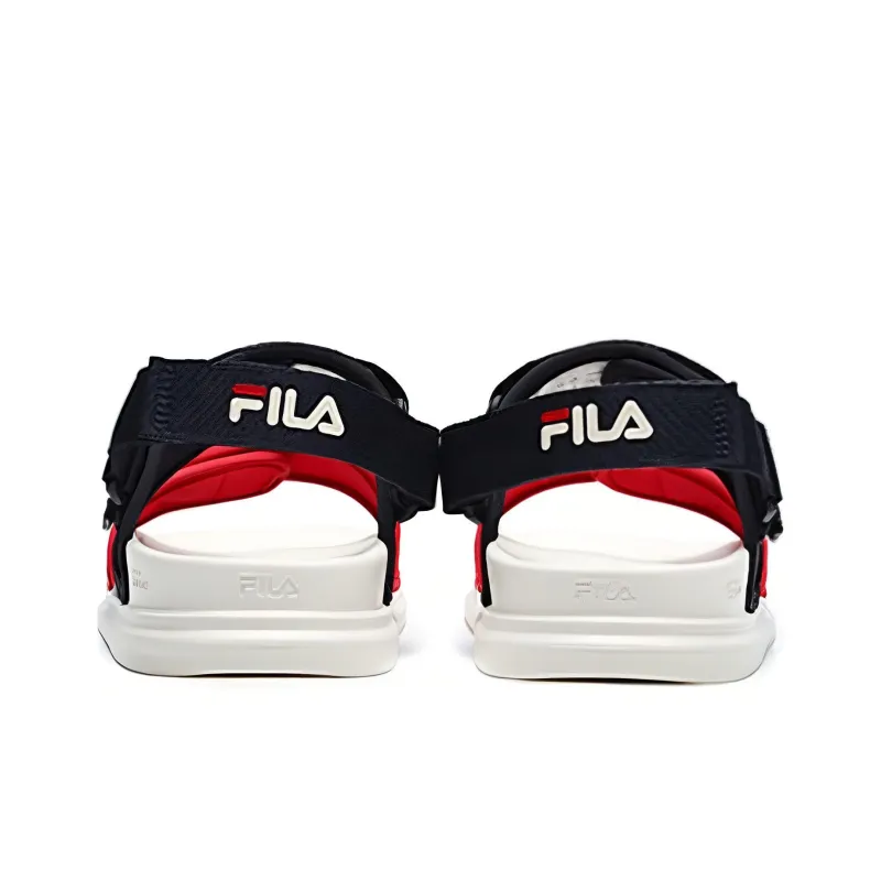 FILA Jaya One Strap Sandals Women's Blue Red-3