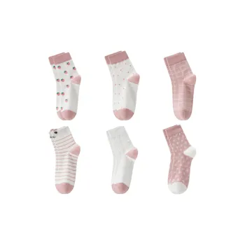 H-YXIANG Mid-Calf Socks Women's 6 Pack