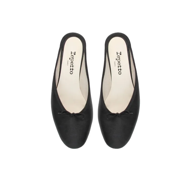 Repetto Camille Closed Toe Slippers 3cm Women's Black-2