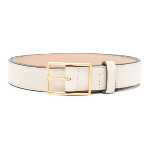 TORY BURCH T Monogram Patent-leather Belt