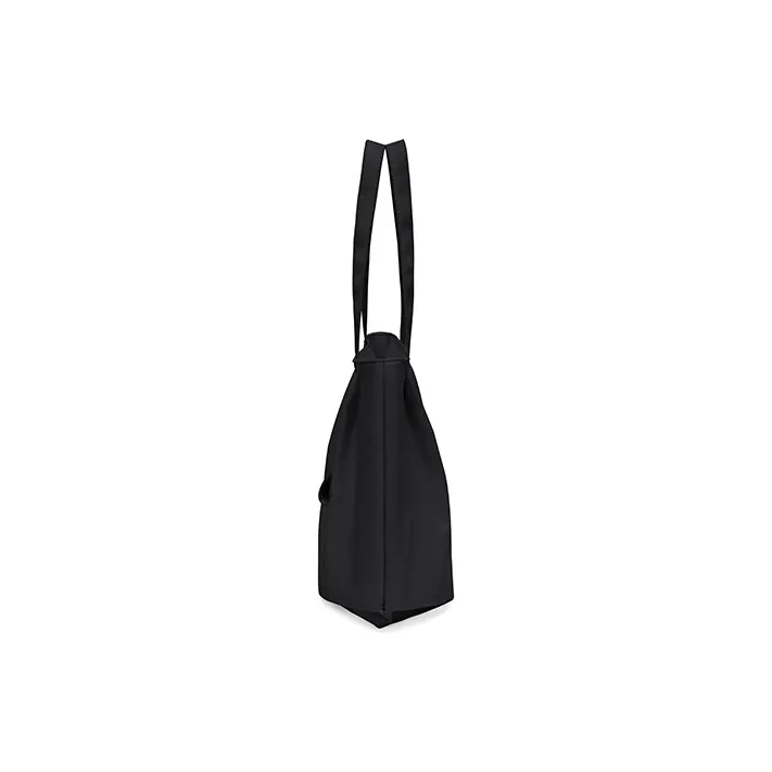 MAKEUP KITTEN Synthetic Leather Tote Bag Shopping Bag Shoulder Bags Large Size Women's Ecru/Black-13