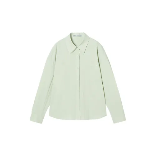 DIALOGUE Shirts Women's Mint Green