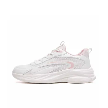 Warrior Durable Lightweight And Breathable Low Top Running Shoes Women's Beige Pink