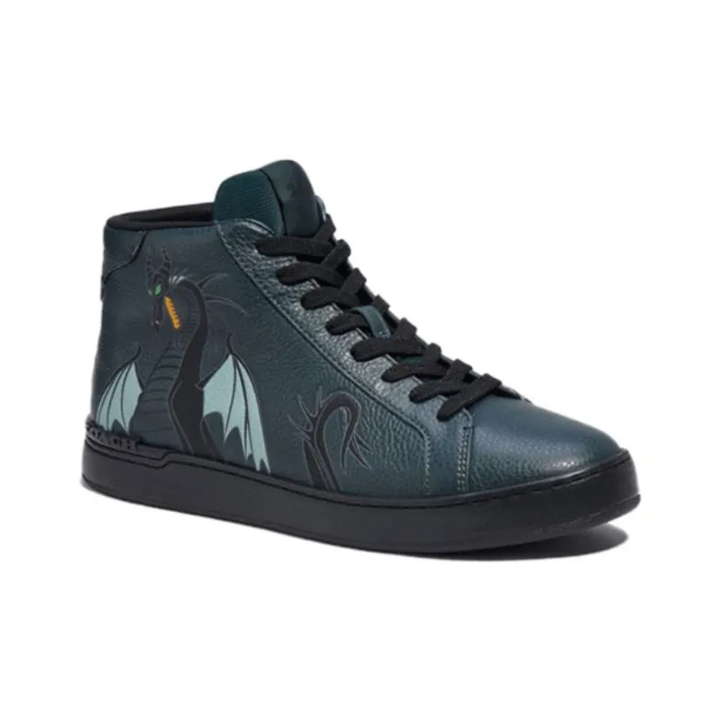 COACH Stylish Skateboarding Shoes Men's Pine Green-2
