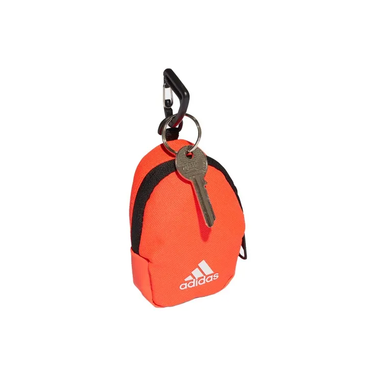 Adidas Recycled Polyester Pendant With Card Holder Key Pouch And Coin Purse Regular Unisex Orange-3