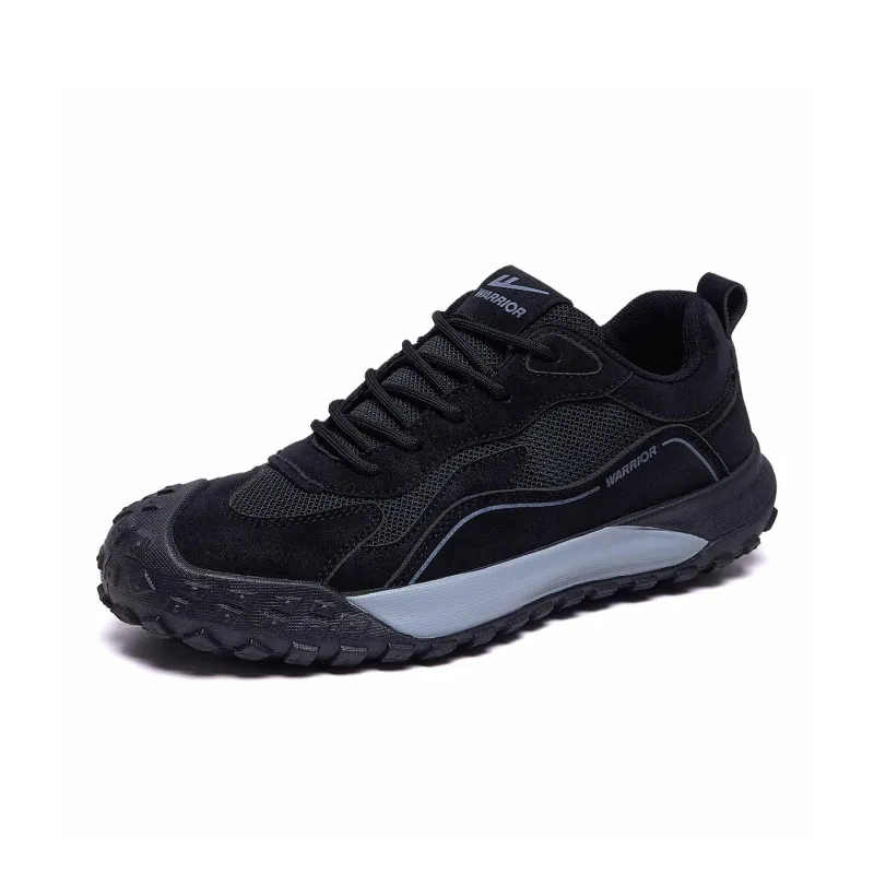 Warrior Anti-Slip Wear-Resistant Low-Top Running Shoes Men's-2