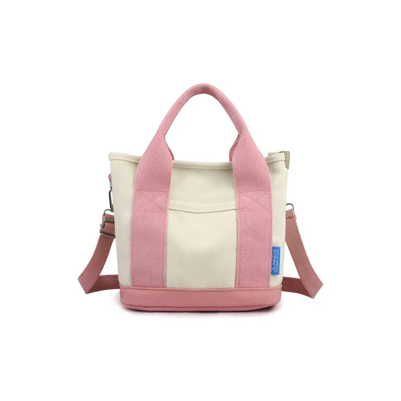 NIGEER Canvas Canvas Bag Shoulder Bag Crossbody Bag Handbag Regular Women's Brown/Khaki/Gray/Pink/Dark Blue-13