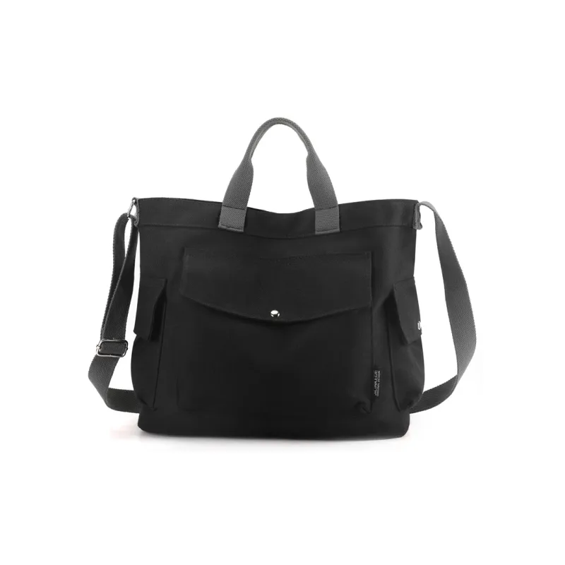 NIGEER Canvas Canvas Bag Shoulder Bag Crossbody Bag Handbag Regular Women's Green/Gray/Beige Yellow/Ecru/Black/Coffee-21