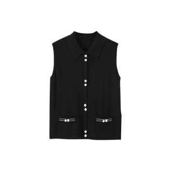 Late White Tank Top Knitwear Women's
