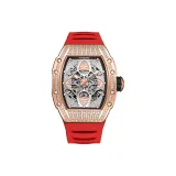 HBR989.2-Rose Case Red Strap