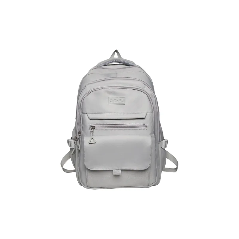 NIGEER Nylon Backpack Regular Unisex Purple/Blue/Gray/Black/White-2
