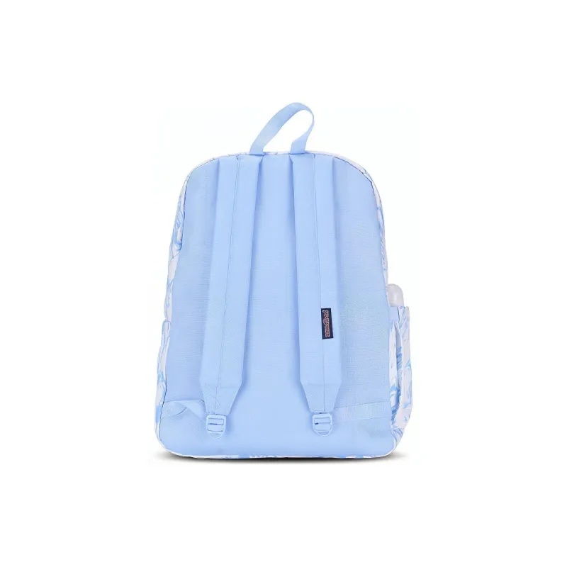 JanSport Fabric Laptop Bag Backpack Regular Unisex Blue White-3