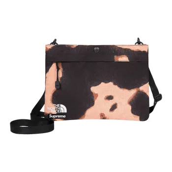 Supreme × The North Face Collaboration Denim Messenger Bag Crossbody Bag Shoulder Bag Unisex Brown/Blue