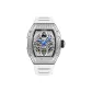 HBR989.2-White Case White Strap