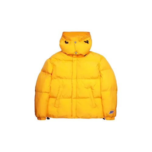 DIESEL Puffer Jackets Men Yellow