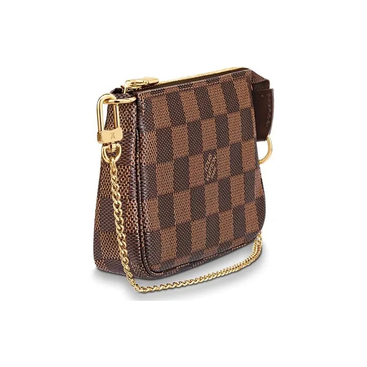 LOUIS VUITTON Pre Owned 2008 Mini Pochette Accessoires Clutch Bag-1
