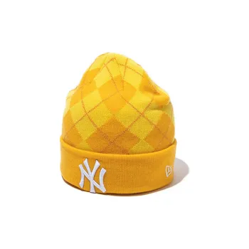 New Era Acrylic, Nylon, Elastane Beanies Unisex Yellow