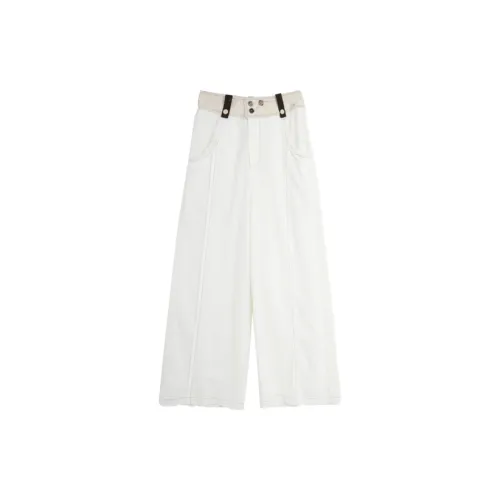 SETIROM Casual Pants Women's Off White