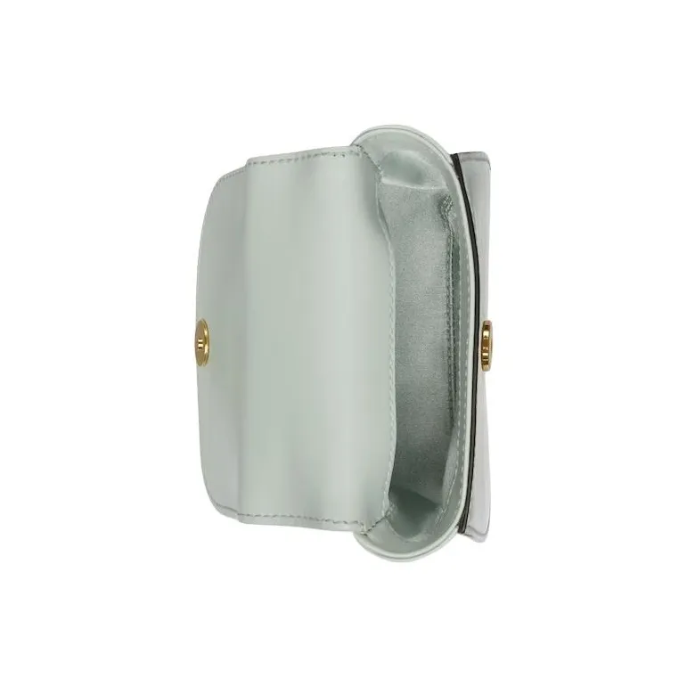 GUCCI Bamboo 1947 Leather Handbag Shoulder Bag Crossbody Bag Extra Mini Women's Light Green-6