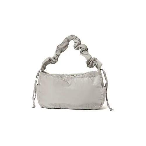 Beams Nylon Shoulder Bag Women's Gray