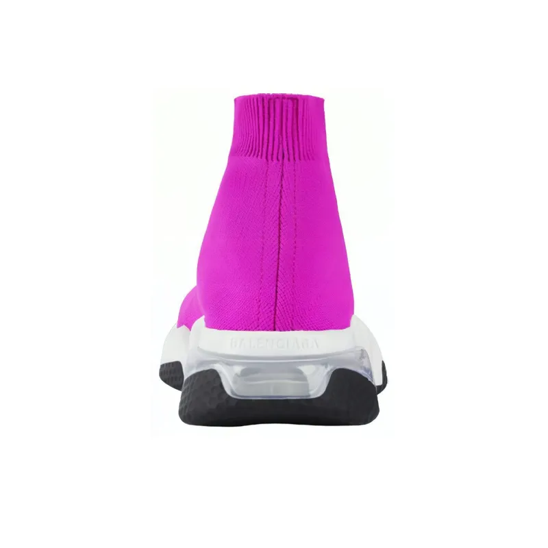 Balenciaga Speed Clear Sole Trainer 'Fuchsia' Women's-4