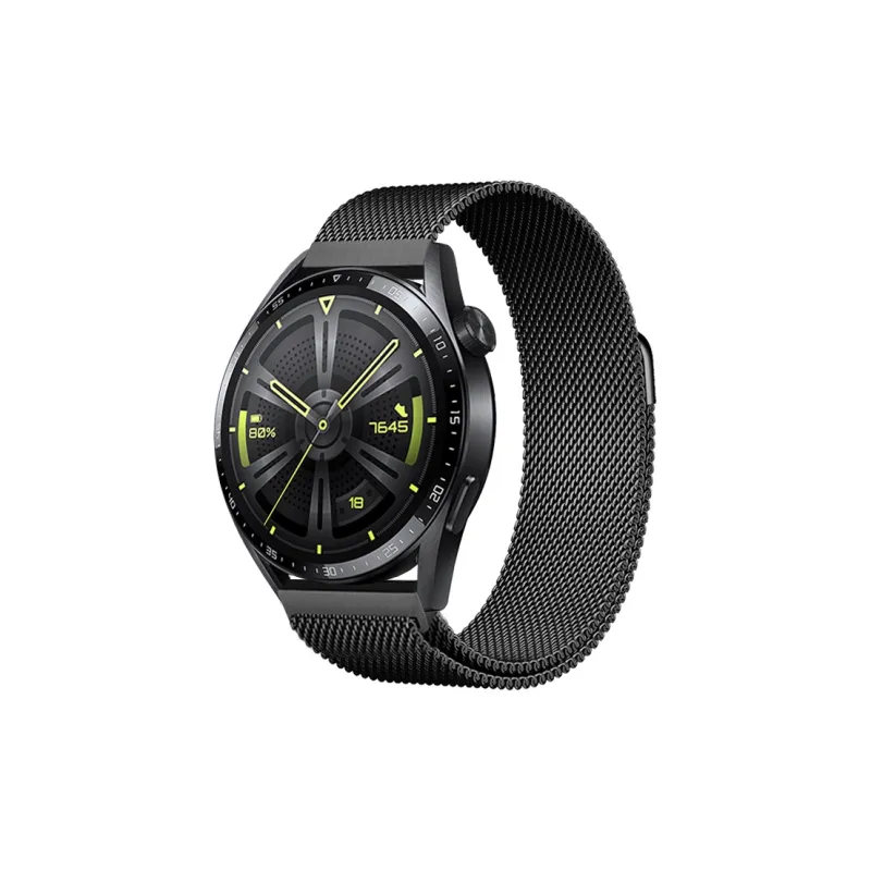 ZHISHENG Huawei Compatibility Watch Band 22MM Interface Width Stainless Steel Material-3