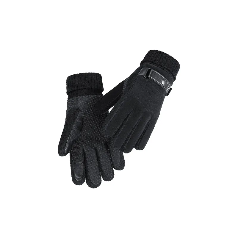 HLA Pigskin Leather, Polyester Fiber Gloves Men's-0