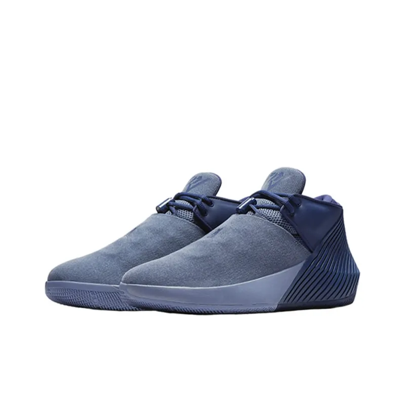Jordan Why Not Zer0.1 Russell Westbrook 1 Non slip Lightweight Mid Top Basketball Shoes Men's Blue-2
