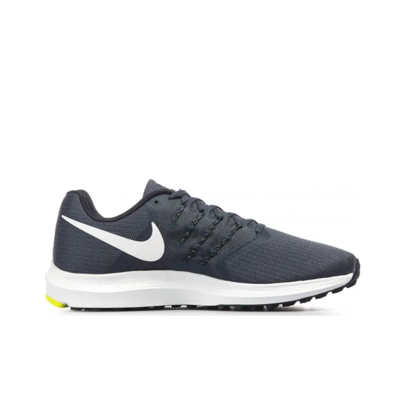 Nike Run Swift 1 Durable Breathable Low Top Running Shoes Men's Gray Blue-1