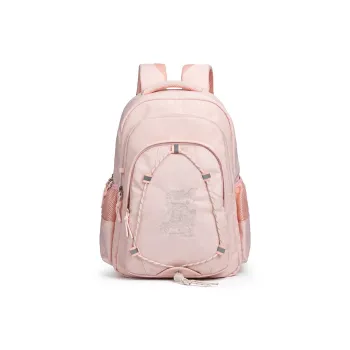 NOT ME Nylon Backpack Regular Unisex Ballet Pink/Custard/Vintage Pink/Grass Green