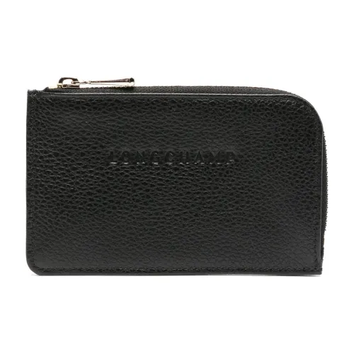 LONGCHAMP Le Foulonné Leather Cardholder