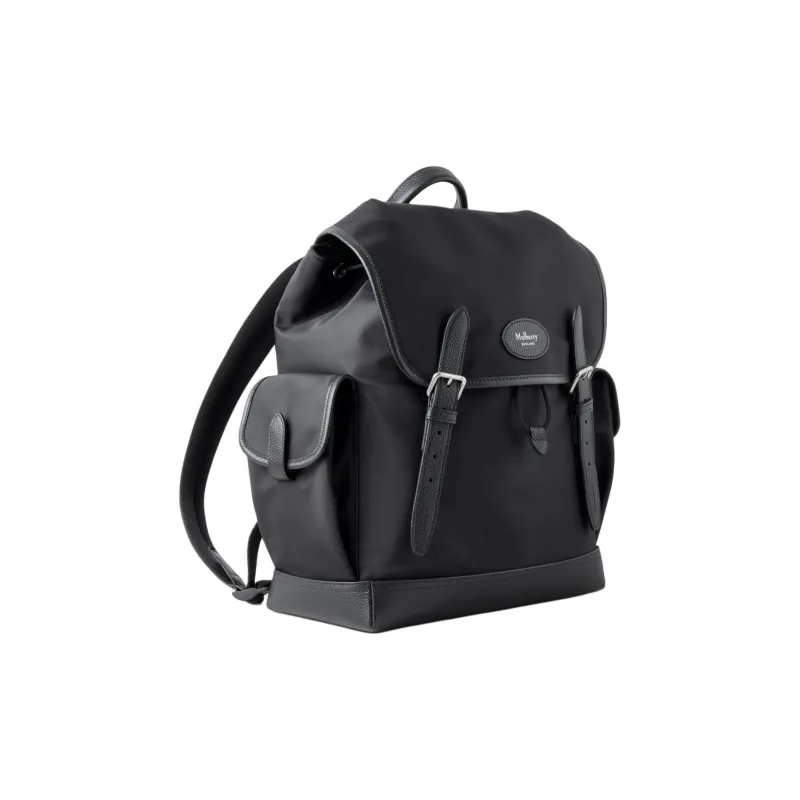 Mulberry Heritage Leather trim Backpack-1