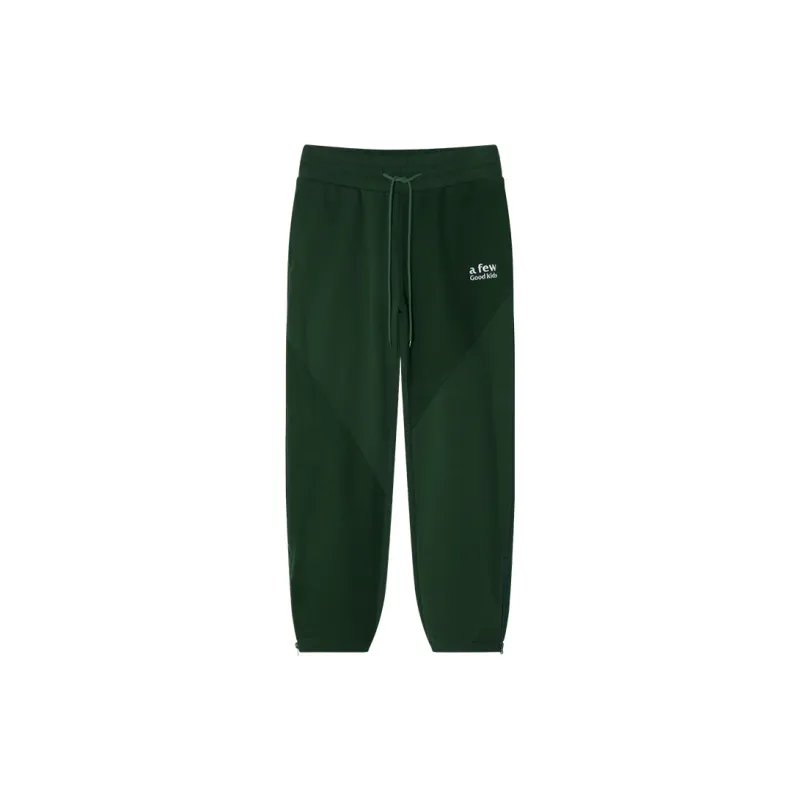 AFGK Casual Pants Unisex Green-1