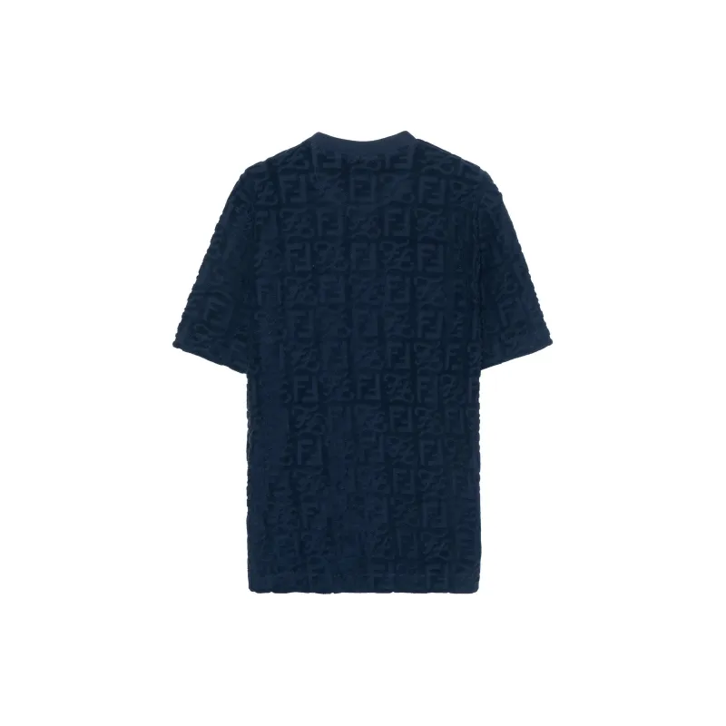 FENDI SS22 Regular T Shirt Men's Blue-1