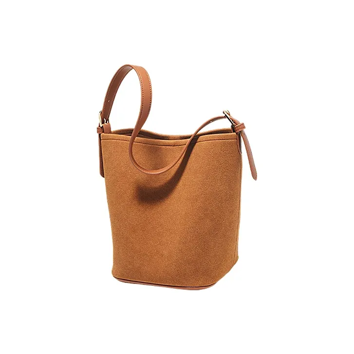 FOXER Synthetic Leather Versatile Underarm Shoulder Bag Medium Size Women's Coffee/Caramel-7