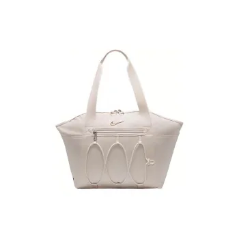 Nike Polyester Tote Bag Shopping Bag Handbag Regular Unisex Beige