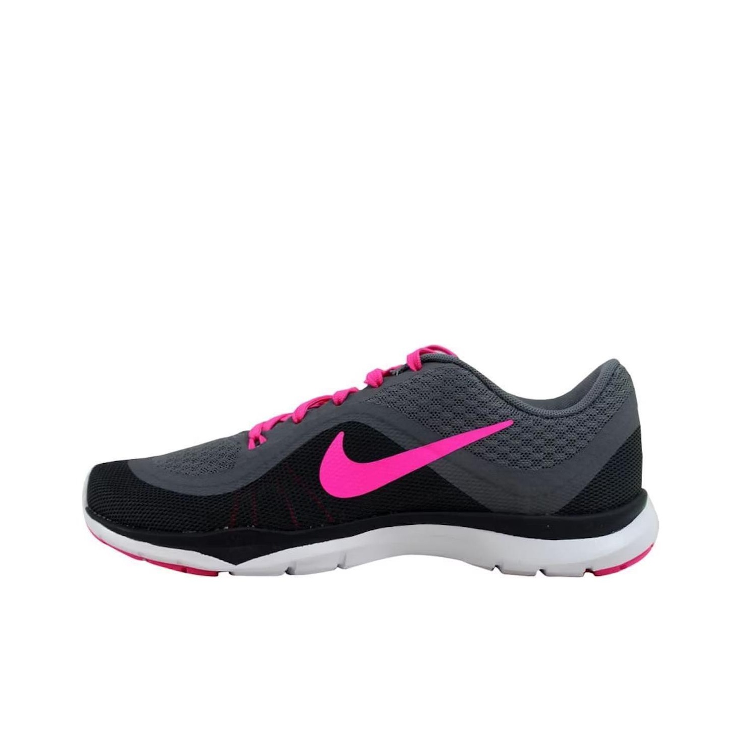 Nike grey pink trainers hotsell