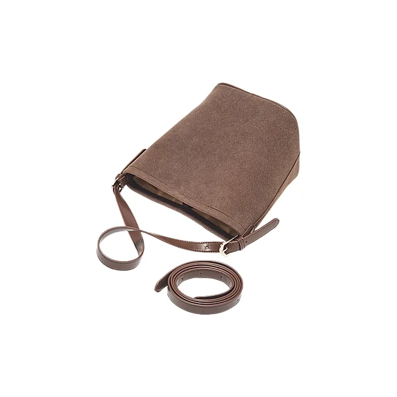 FOXER Synthetic Leather Versatile Underarm Shoulder Bag Medium Size Women's Coffee/Caramel-4
